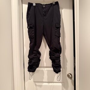 Fashion Nova Black Cargo Pants for Women